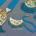 Bridal Jewellery Set Blue