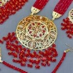 Bridal Jewellery Set Maroon