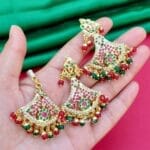 Jadau Maangtikka Set