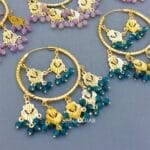 Jasleen Punjabi Earring with Tikka Set of 2