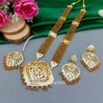 Katrina Champagne Long Punjabi Jewellery