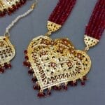 Maroon Color Mannat Punjabi Jewellery