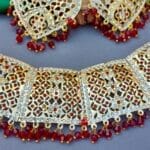 Maroon Color Mannat Punjabi Jewellery