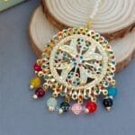 Noor Jadau Earrings Multicolor