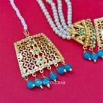 Rehana Blue Color Punjabi Jewellery