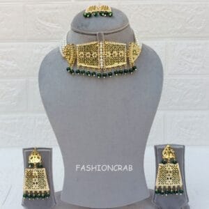 Rehana Dark Green Punjabi Jewellery