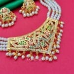 Simi Jadau Set Multicolor