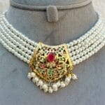 Surveen Jadau Jewellery Multicolor