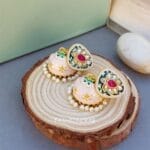 Vaanee Small Jhumka Earrings - Light Pink