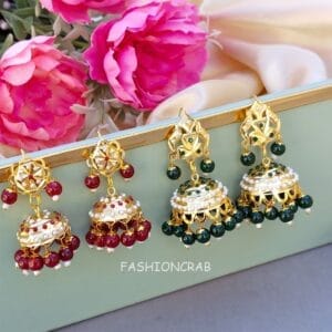 Isha Jhumka Set of 2