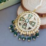 Noor-Jadau-Earrings-Green-01 Noor Jadau Earrings Green