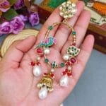 Ekisha-Kundan-Parrot-Earrings-03 Ekisha Bird Kundan Earrings