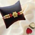 Ganesh Pearl Rakhi for Brother