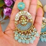 Ira Light Blue Earrings