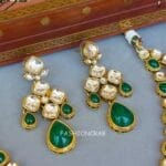 Necklace for Green Saree