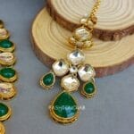 Necklace for Green Saree