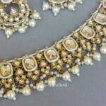 Pari Kundan Choker Set White