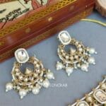 Pari Kundan Choker Set White