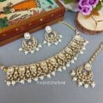 Pari Kundan Choker Set White