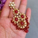 Sanya Maroon Choker Set