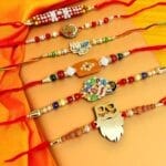 Handmade Thread Rakhi Set of 6