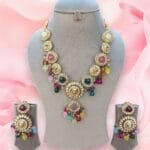 Inayat Kundan Necklace - Multicolor