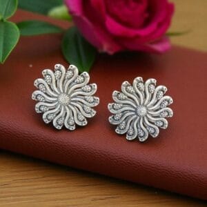 Inayat Oxidised Earrings for Saree