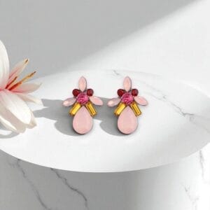 Navya Light Pink Earrings