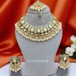 Sakshi White Kundan Necklace
