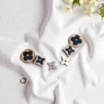 Set of 3 Anti Tarnish Earrings- Rose Gold