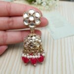 Katrina Kundan Jewellery Set - Pink