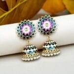 Myra Emerald Green Jhumka Earring