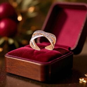 Rose Gold Anti Tarnish Ring