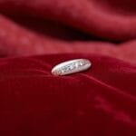 White Anti Tarnish Ring for Girls