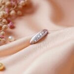 White Anti Tarnish Ring for Girls