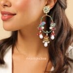 Ekisha-Bird-Kundan-Earrings Ekisha Bird Kundan Earrings