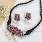 German Silver Necklace Set