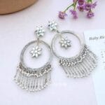 Kriti Sanon Oxidised Earrings