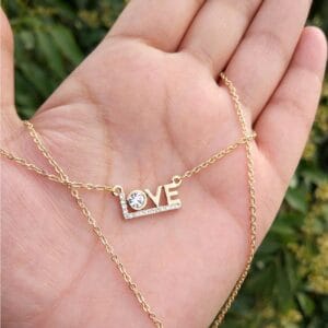 Love Pendant Chain for Girlfriend