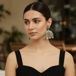 Mahi Oxidised Earrings