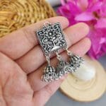 Oxidised-German-Silver-Earrings-02 Oxidised German Silver Earrings