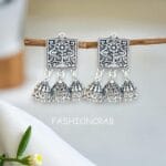 Oxidised-German-Silver-Earrings-04 Oxidised German Silver Earrings