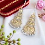 Rani Maang Tikka Set – Grey