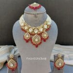 Dark Pink Jewellery Set