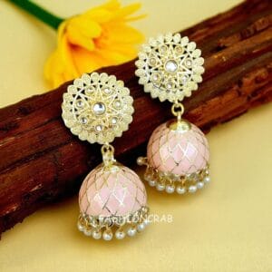 Avanya Orange Jhumka