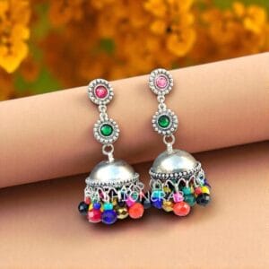 Avika Multicolor Jhumka Earring