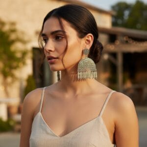 Baani Oxidised Earrings