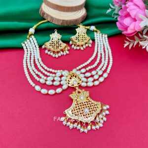 White Bani Punjabi Jewellery