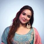 Big Pink Kundan Earrings