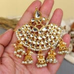 Bollywood-Chandelier-Earring-for-Wedding-02 Kundan Earrings for Wedding